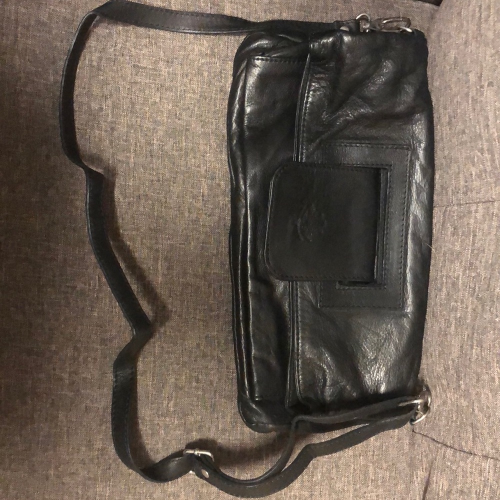 Leather clutch from Florence, Italy!